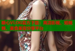 糖心VLOG官方下载：高清影视、短视频、美食美容分享平台