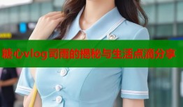 糖心vlog司雨的揭秘与生活点滴分享