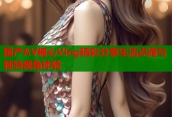 国产AV糖心Vlog精彩分享生活点滴与独特视角体验