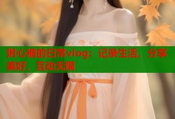 粥心糖的日常vlog：记录生活，分享美好，互动无限
