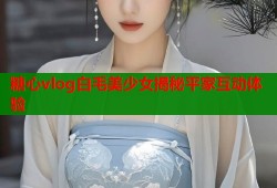 糖心vlog白毛美少女揭秘平家互动体验