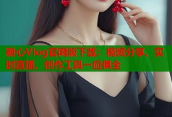 糖心Vlog官网版下载：视频分享、实时直播、创作工具一应俱全