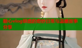 糖心vlog驯鹿的奇妙日常与温暖故事分享
