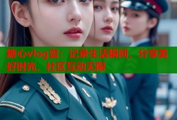 糖心vlog雷：记录生活瞬间，分享美好时光，社区互动无限