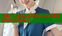 未满十八岁禁入成人糖心vlog内容深度解析与风险警示