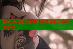 糖心vlog粉人甜蜜日常与温柔心动故事分享