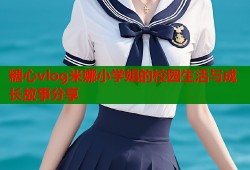 糖心vlog米娜小学姐的校园生活与成长故事分享