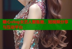 糖心vlog女艺人聚集地，短视频分享与互动平台