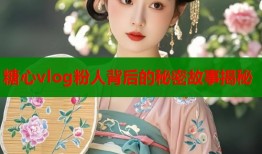糖心vlog粉人背后的秘密故事揭秘
