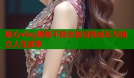 糖心vlog揭秘不良女孩自我成长与独立人生故事