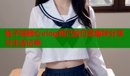 柚子猫糖心vlog妲己的日常趣味分享与生活记录