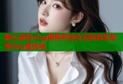糖心淑怡vlog揭秘判逆女友的真实故事与心路历程