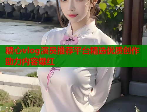 糖心vlog演员推荐平台精选优质创作助力内容爆红
