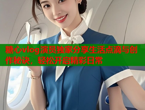 糖心vlog演员独家分享生活点滴与创作秘诀，轻松开启精彩日常