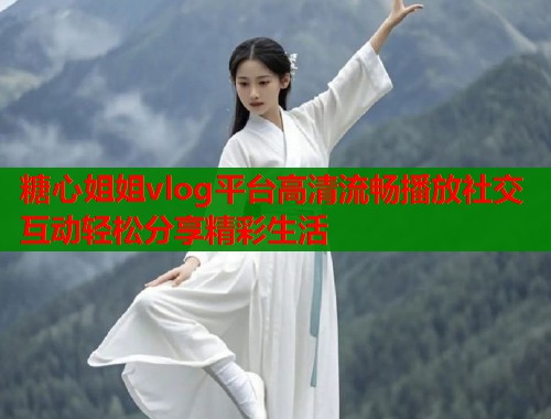糖心姐姐vlog平台高清流畅播放社交互动轻松分享精彩生活