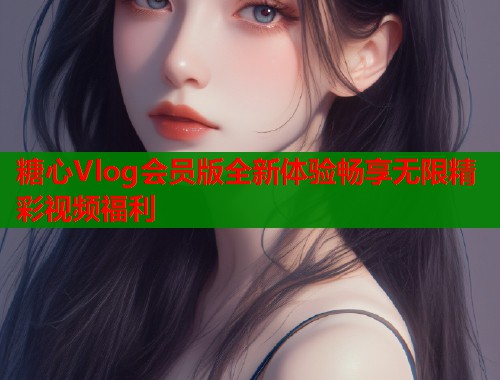 糖心Vlog会员版全新体验畅享无限精彩视频福利