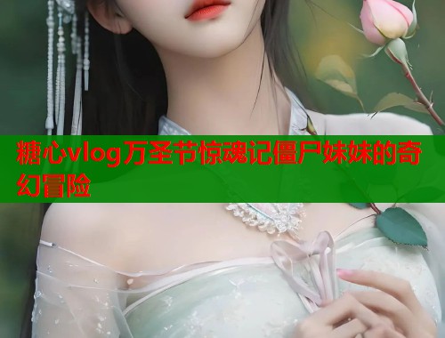 糖心vlog万圣节惊魂记僵尸妹妹的奇幻冒险