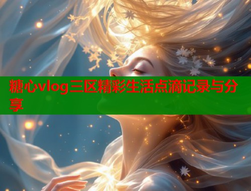 糖心vlog三区精彩生活点滴记录与分享