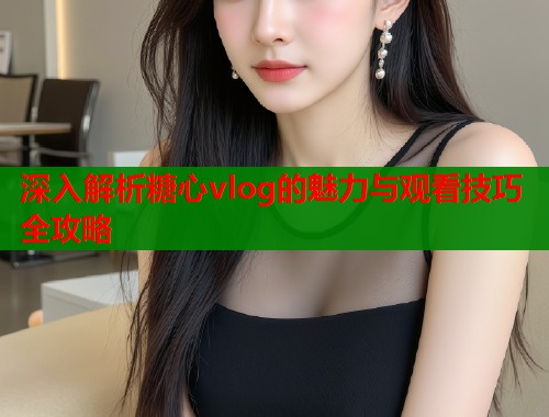 深入解析糖心vlog的魅力与观看技巧全攻略