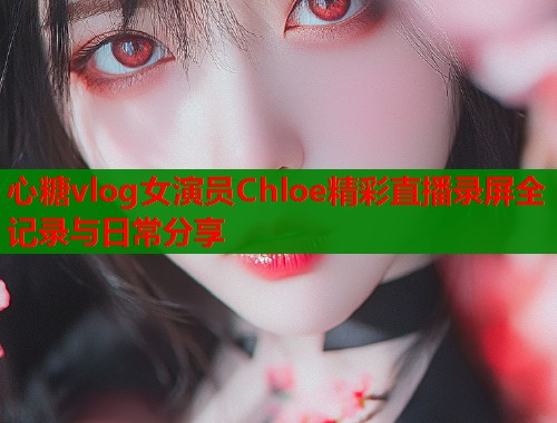 心糖vlog女演员Chloe精彩直播录屏全记录与日常分享