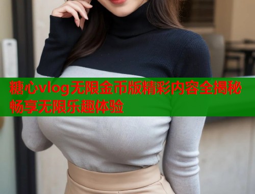 糖心vlog无限金币版精彩内容全揭秘畅享无限乐趣体验