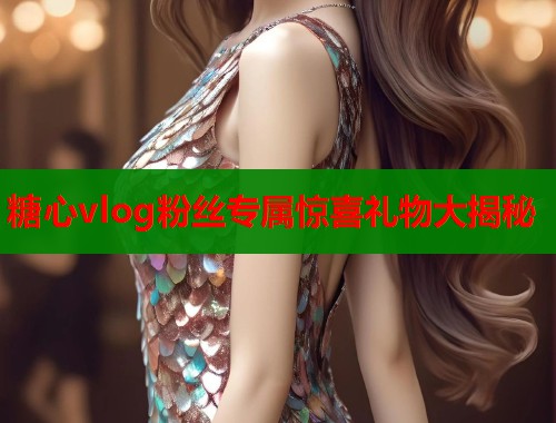 糖心vlog粉丝专属惊喜礼物大揭秘