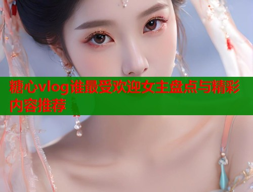 糖心vlog谁最受欢迎女主盘点与精彩内容推荐