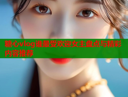 糖心vlog谁最受欢迎女主盘点与精彩内容推荐