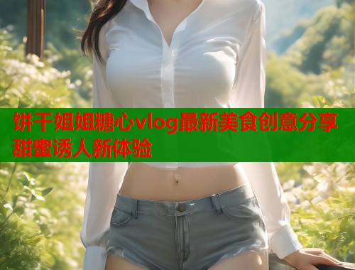 饼干姐姐糖心vlog最新美食创意分享甜蜜诱人新体验